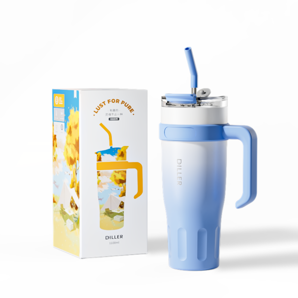 Gradient Coffee Mug With Handle