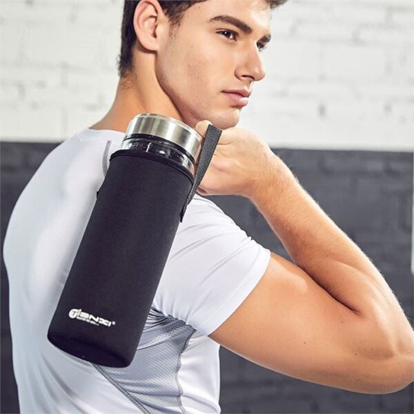 ⁦1l Glass Water Bottle⁩ - الصورة ⁦5⁩