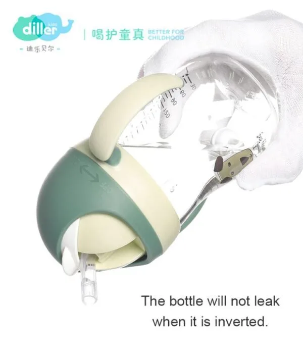 ⁦Baby Bottle With Straw⁩ - الصورة ⁦5⁩