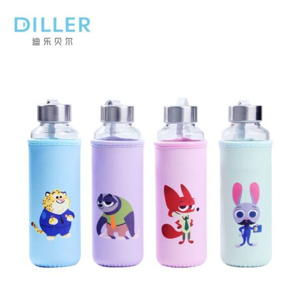 ⁦Borosilicate Glass Water Bottle⁩ - الصورة ⁦2⁩