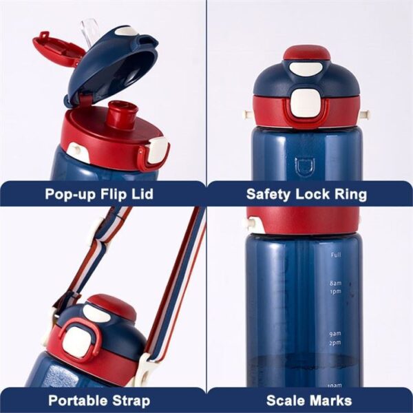 BPA Free Sports Water Bottle — изображение 2