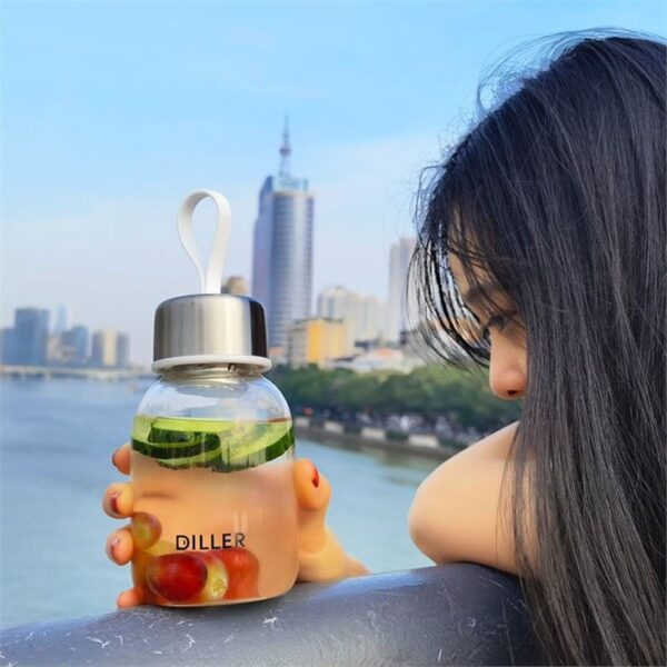 ⁦Branded Glass Water Bottles⁩ - الصورة ⁦3⁩