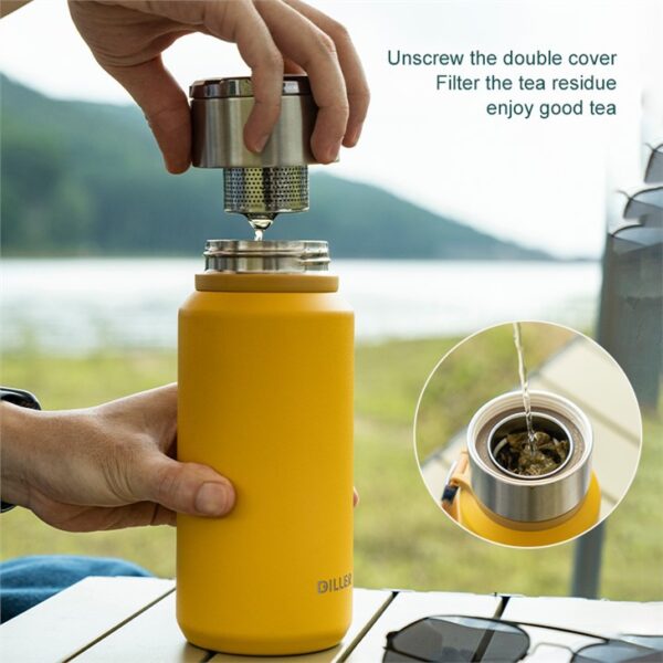 Camping Insulated Water Bottle - Imej 3
