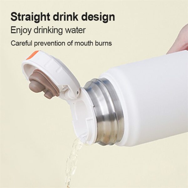 Cartoon Animals Vacuum Flask With Lid - 이미지 5