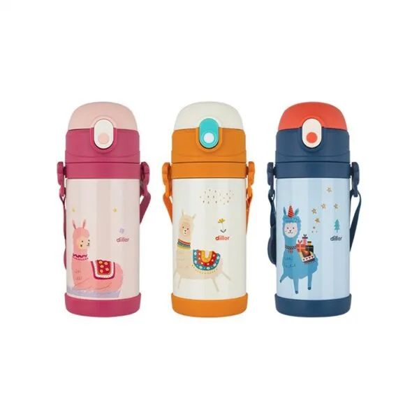 Cartoon Insulated Water Bottle - 이미지 6