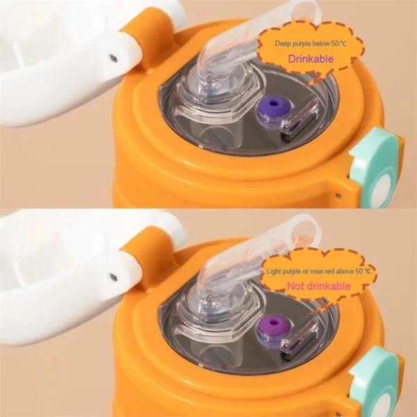 Cartoon Insulated Water Bottle - 이미지 5