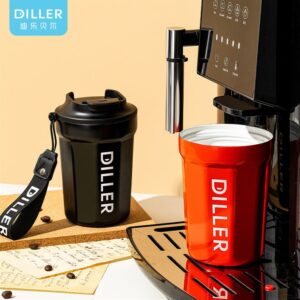 セラミックコーティング断熱コーヒーマグ