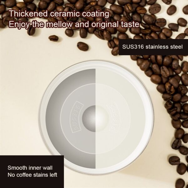 Ceramic Coating Insulated Coffee Mugs - Hình ảnh 4