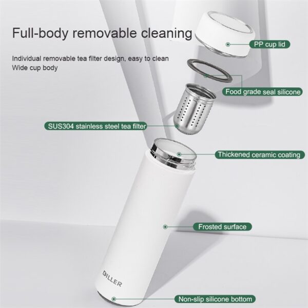 Ceramic Liner Insulated Bottle - 이미지 3