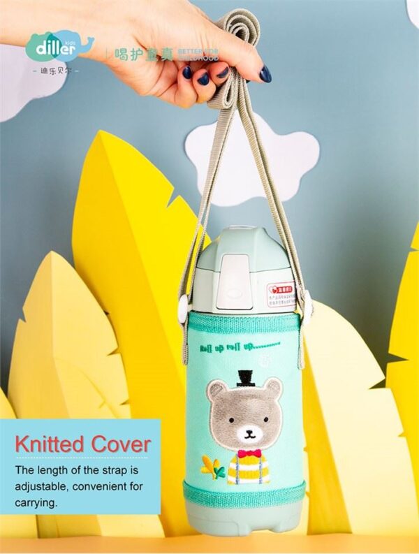 Childrens Insulated Water Bottle - Imej 6