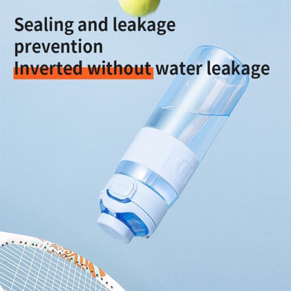 Clear Sports Plastic Water Bottle — изображение 6