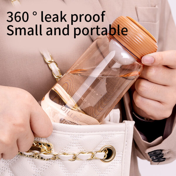 Clear Water Bottle Plastic — изображение 5