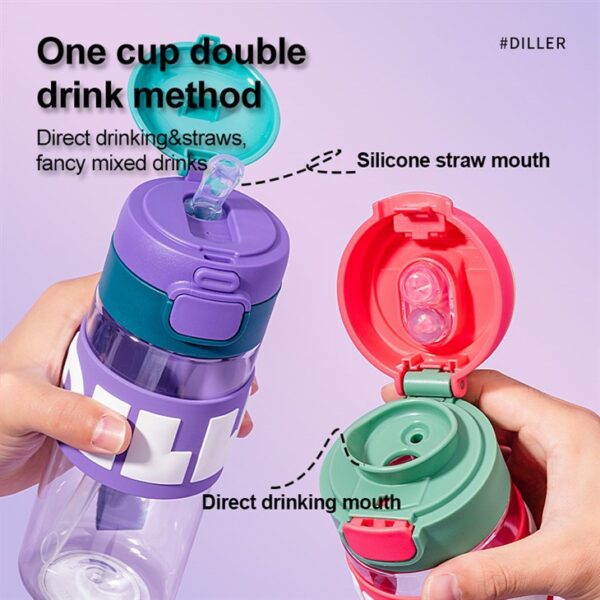 Creative Sport Plastic Water Bottle - 画像 (2)