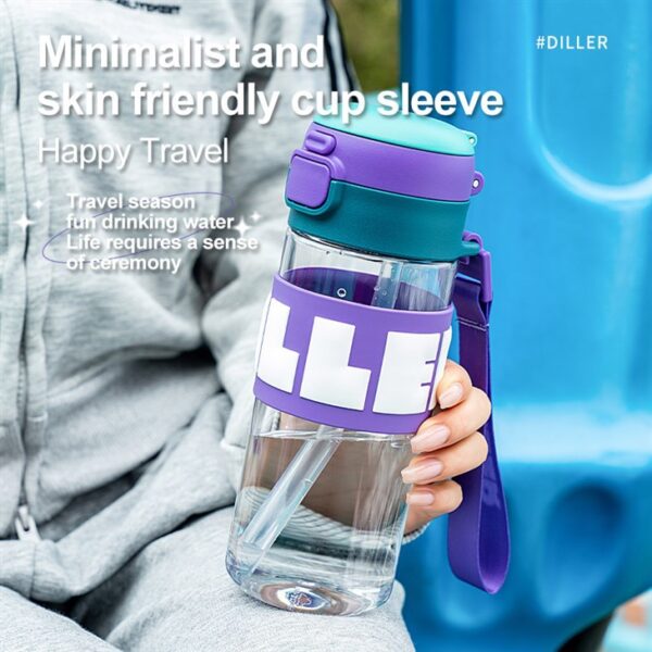 Creative Sport Plastic Water Bottle - 画像 (5)