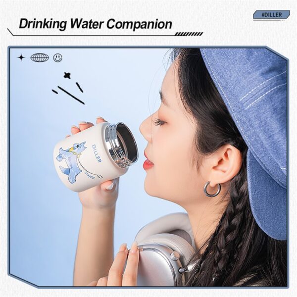 Cute Little Dog Thermo Bottle - 画像 (3)