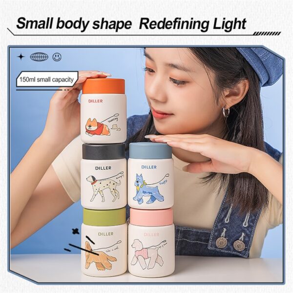 Cute Little Dog Thermo Bottle - 画像 (6)