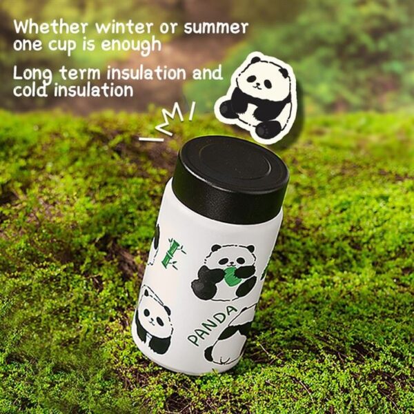 Cute Panda Small Thermo Bottle - รูปภาพ 6