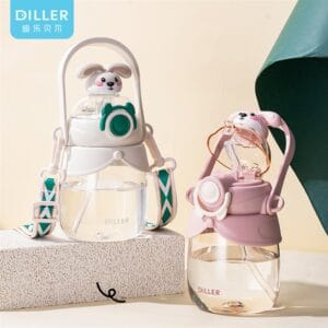 Пластиковая бутылка для воды «Милый кролик» для детей