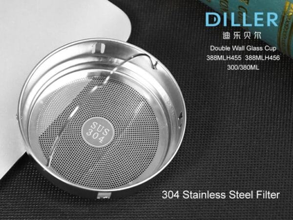 Double Wall Glass Travel Mug - Imagen 7