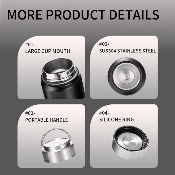 Double Wall Insulated Drink Bottle - Afbeelding 2