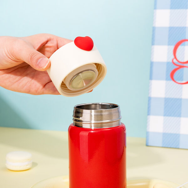 Double Walled Vacuum Sealed Water Bottle - Imej 3