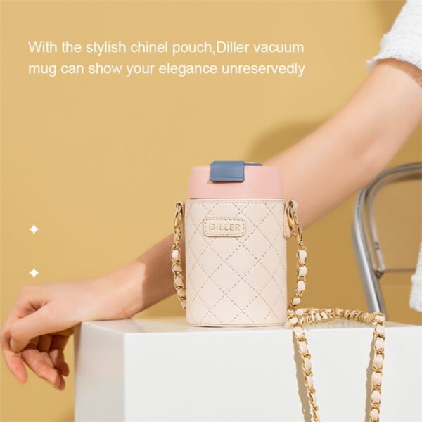 Elegant Straw Water Flask - Imagen 5