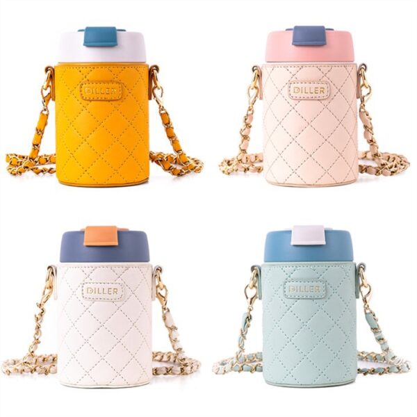 Elegant Straw Water Flask - Imagen 7