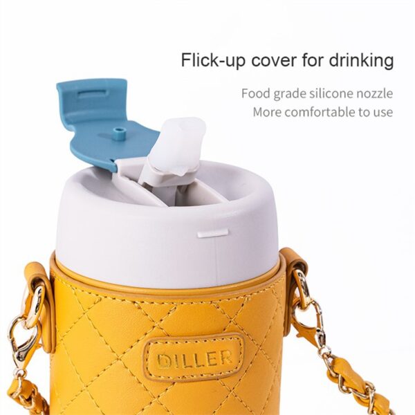 Elegant Straw Water Flask - Imagen 2