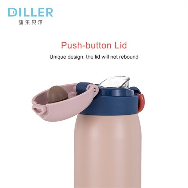 Flip Top Insulated Water Bottle – Image 2