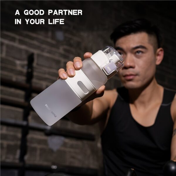 Frosted BPA Free Water Bottle — изображение 4