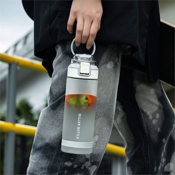 Frosted Plastic Water Bottle — изображение 6