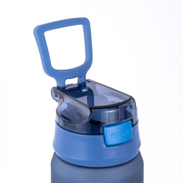 Frosted Sports Water Bottle With Handle — изображение 3