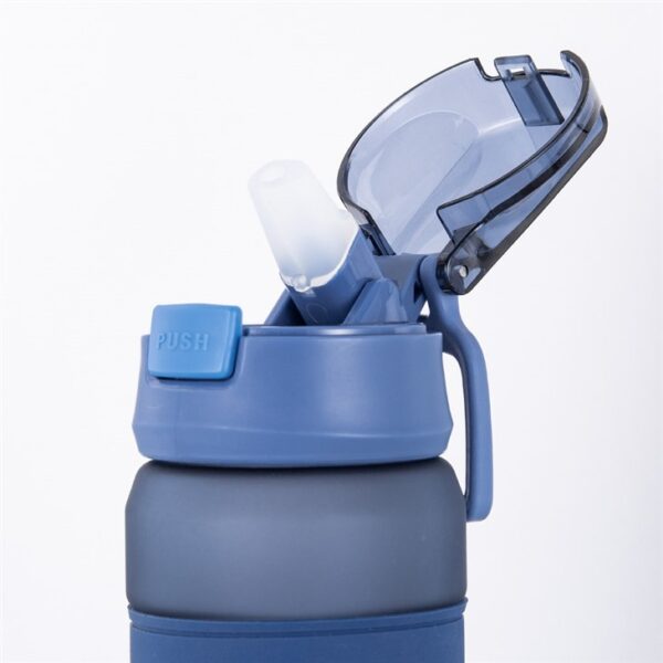 Frosted Sports Water Bottle With Handle — изображение 4