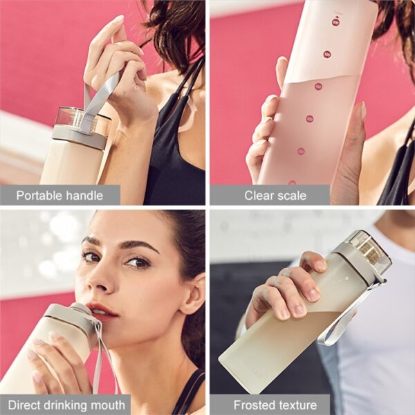 Square Frosted Water Bottle - รูปภาพ 2