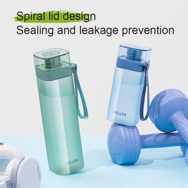 Square Frosted Water Bottle - รูปภาพ 5