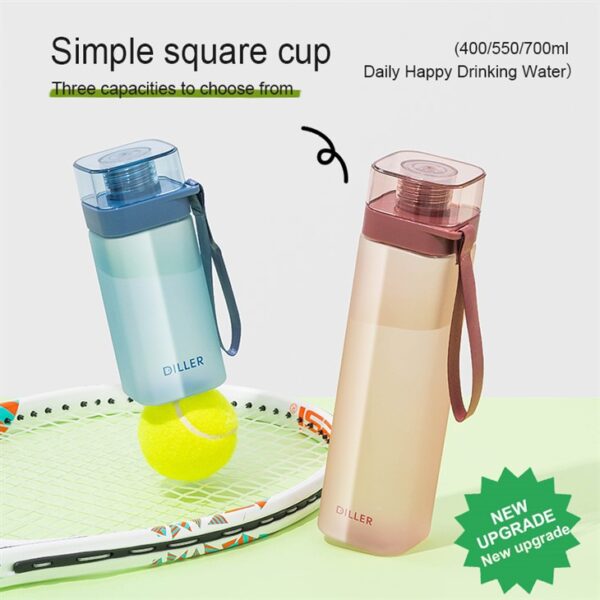 Square Frosted Water Bottle - รูปภาพ 6
