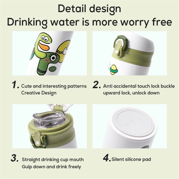 Fun Graffiti Thermo Bottle - Imej 2