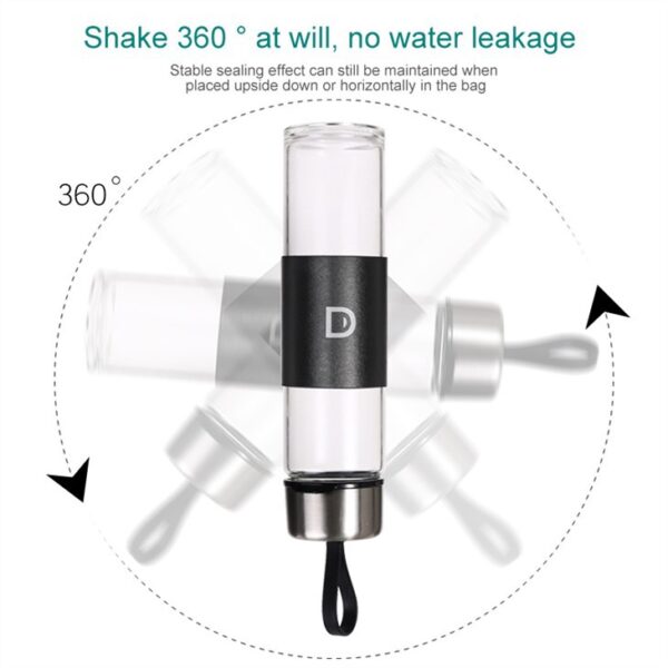 Glass Bottle With Handheld Rope - Imagem 4