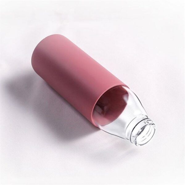 Glass Bottle With Rubber Cover - 画像 (5)