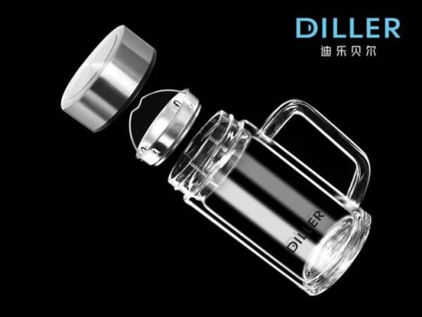 Glass Tea Infuser Mug - 이미지 3