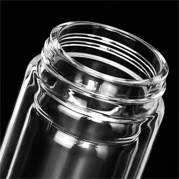 ⁦glass tea mug with handle⁩ - الصورة ⁦2⁩