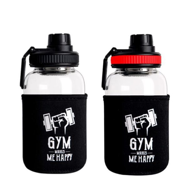 Glass Water Bottle 1 Litre - รูปภาพ 2
