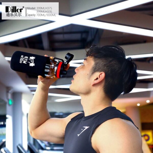 Glass Water Bottle 1 Litre - รูปภาพ 5