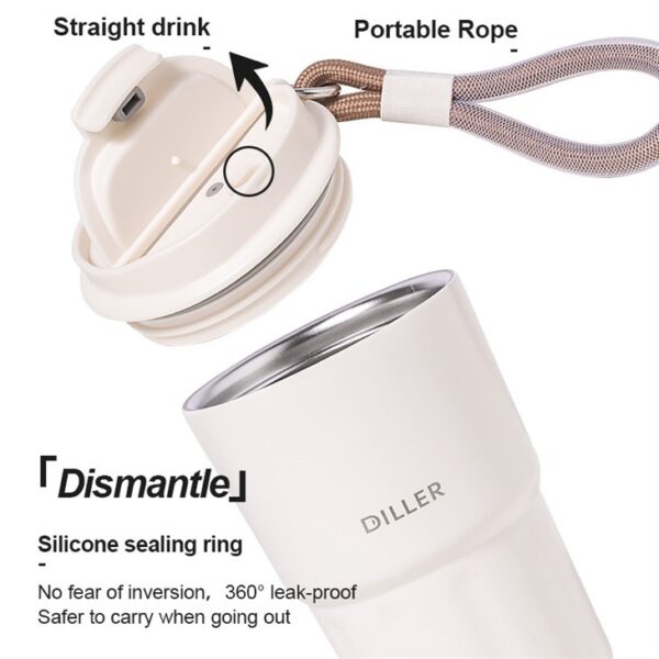 Gradient Insulated Coffee Mug - 画像 (2)