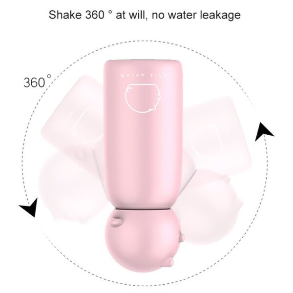 Insulated Bottle With Little Pig Lid - Imej 4
