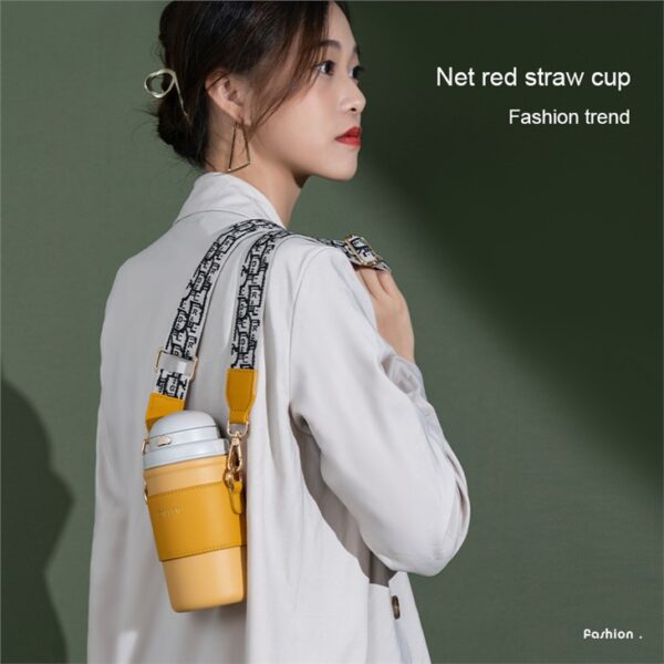 Insulated Bottle With Strap - Image 5
