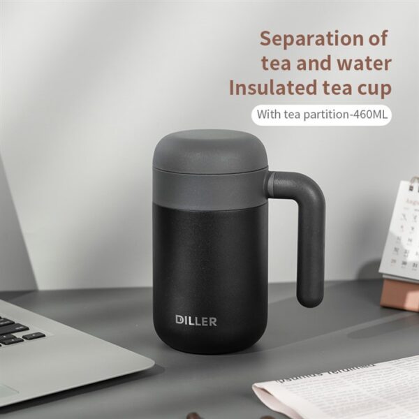 Insulated Coffee Mug With Handle - 画像 (5)