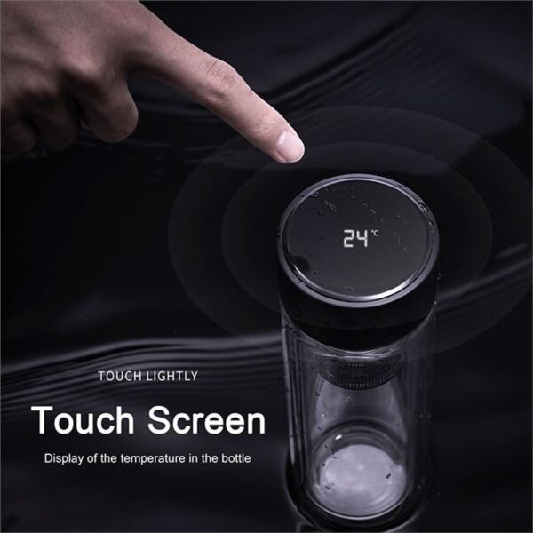 Insulated Glass Water Bottle - 画像 (2)