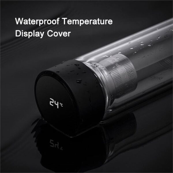 Insulated Glass Water Bottle - 画像 (4)
