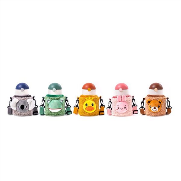 Insulated Kids Water Bottle With Strap - 画像 (4)